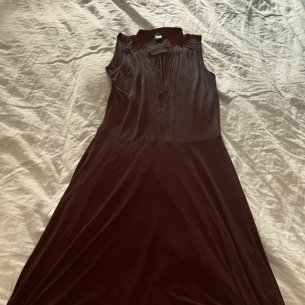 Chocolate brown Filipa K dress.